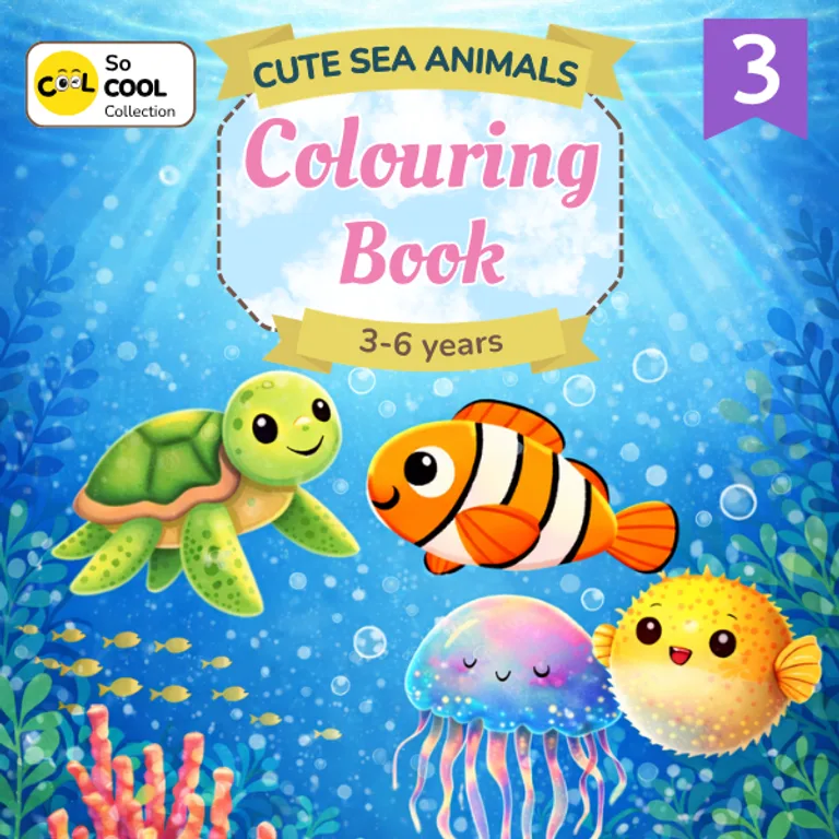 Cute Sea Animals Ebook
